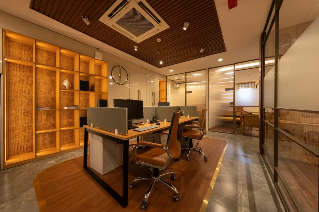 manipal education & medical group, Delhi corporate office interior by Nack Studios.