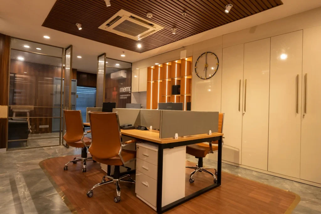 manipal education & medical group, Delhi corporate office interior by Nack Studios.