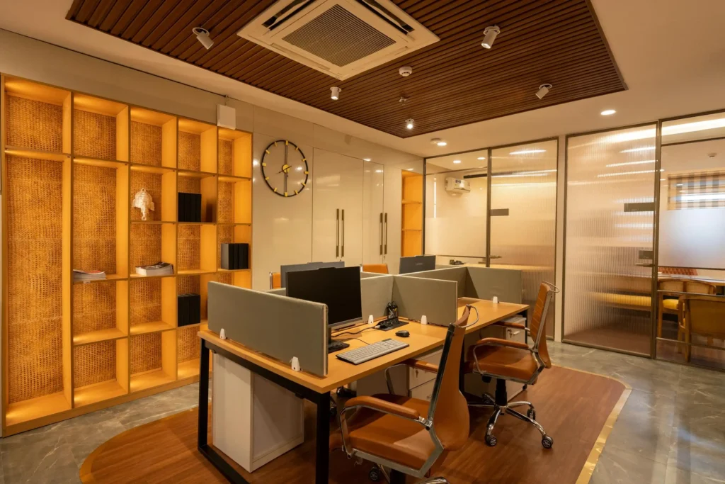 manipal education & medical group, Delhi corporate office interior by Nack Studios.
