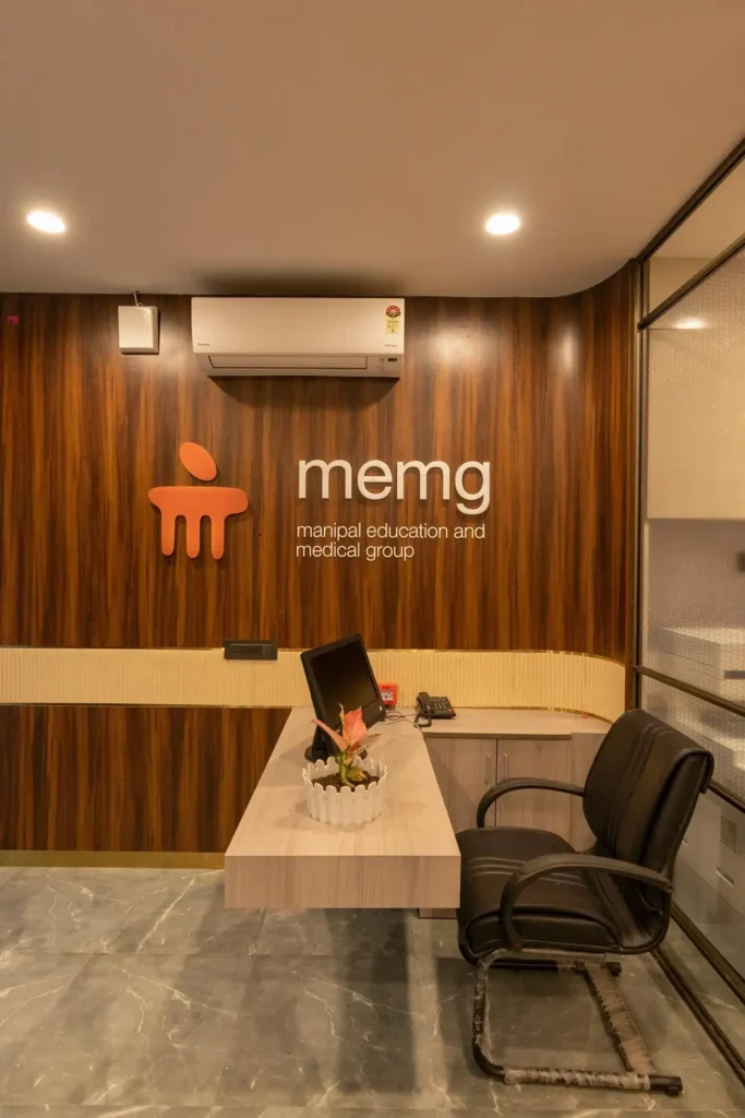 manipal education & medical group, Delhi corporate office interior by Nack Studios.