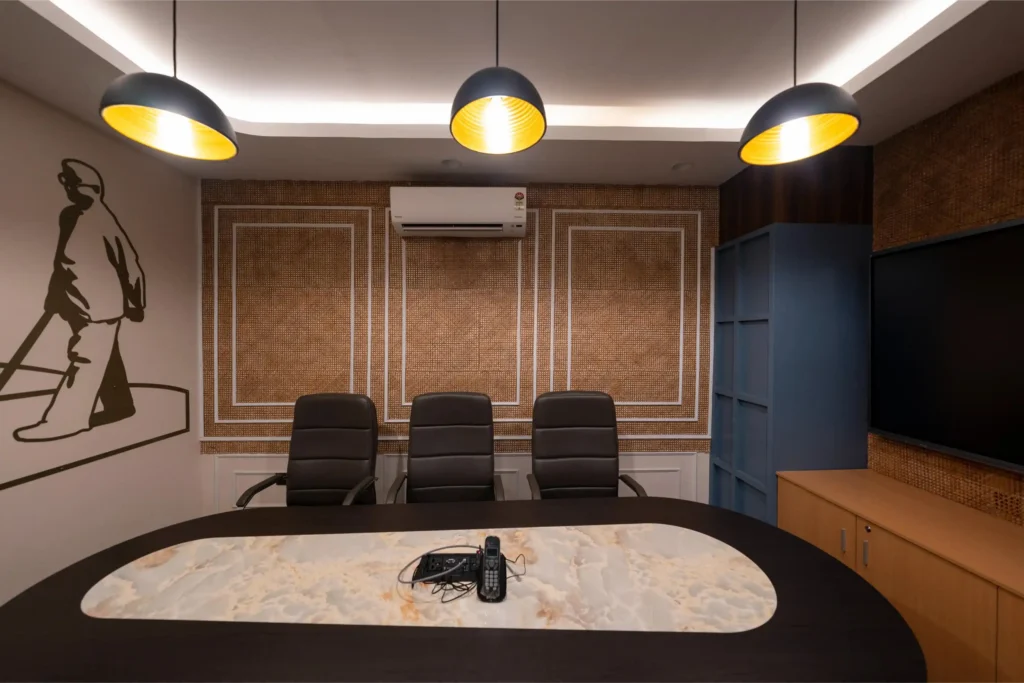 manipal education & medical group, Delhi corporate office interior by Nack Studios.