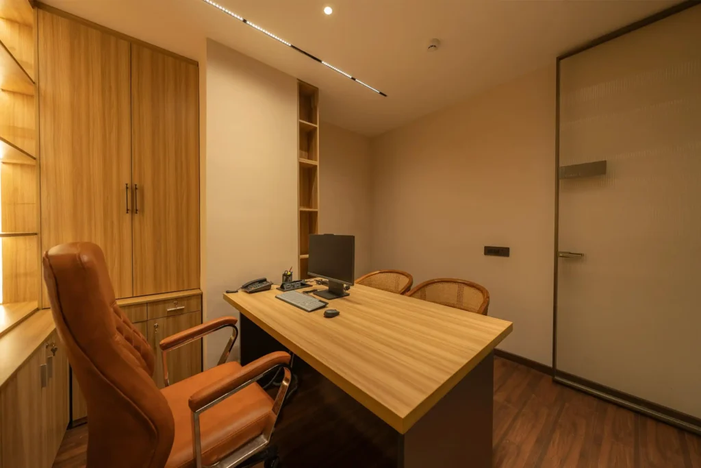 manipal education & medical group, Delhi corporate office interior by Nack Studios.