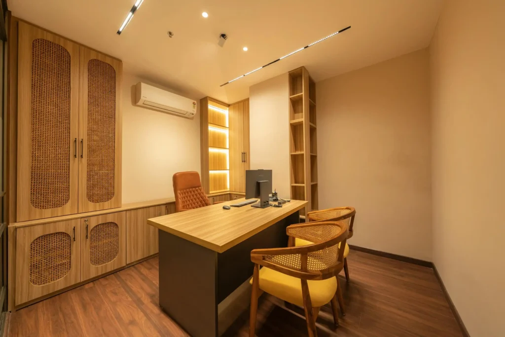 manipal education & medical group, Delhi corporate office interior by Nack Studios.