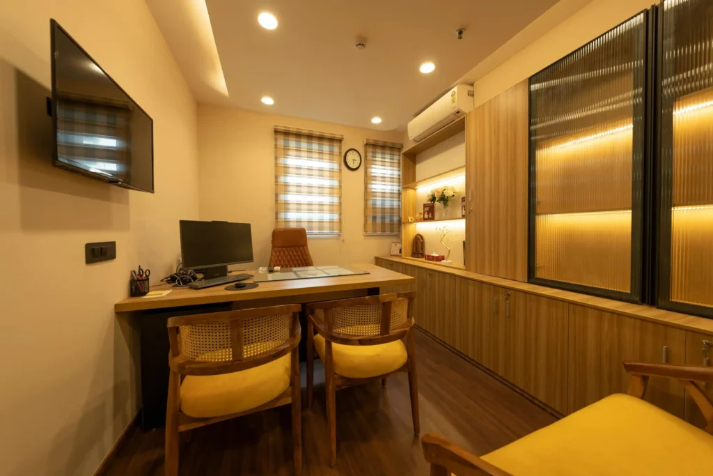 manipal education & medical group, Delhi corporate office interior by Nack Studios.