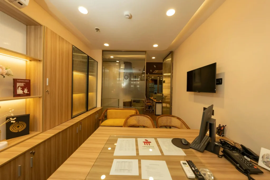 manipal education & medical group, Delhi corporate office interior by Nack Studios.
